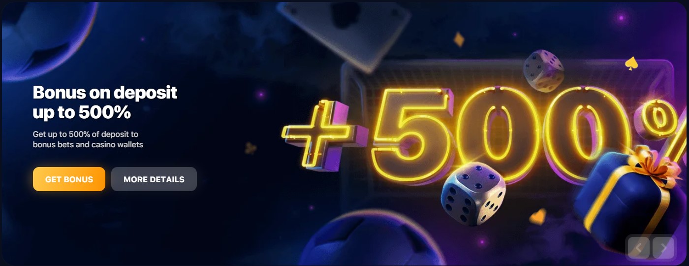 1Win Casino Bonus